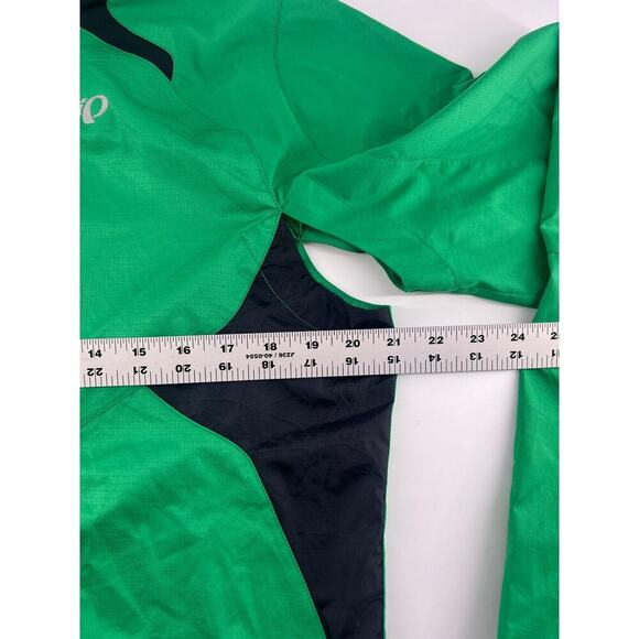 Pearl Izumi Jacket Womens Medium Green Yellow Full Zip Cycling Sportswear Active - Picture 5 of 11